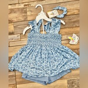 NWT Btween outfit with hair scrunchie size 5